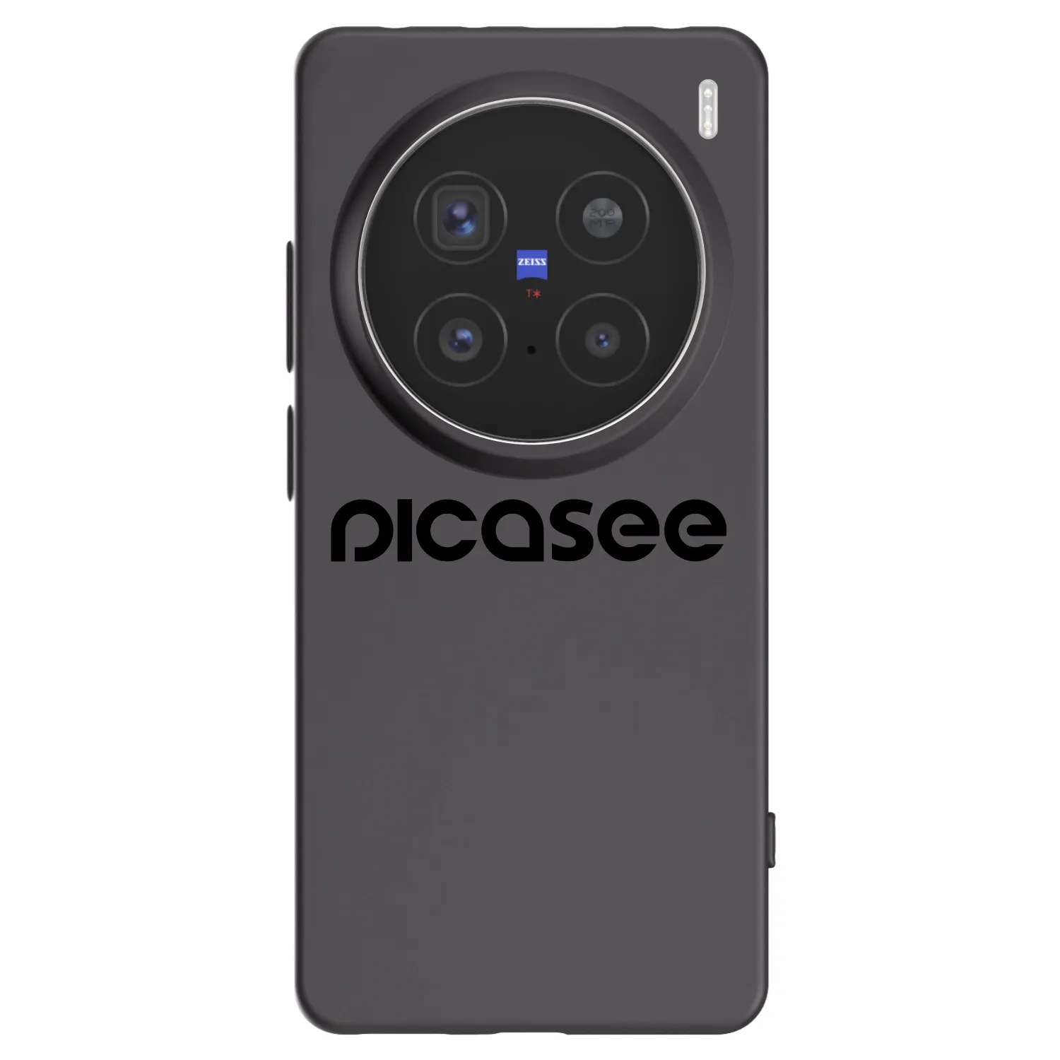 Picasee fekete szilikon tok az alábbi mobiltelefonokra Vivo X200 Pro - Picasee - new logo - black