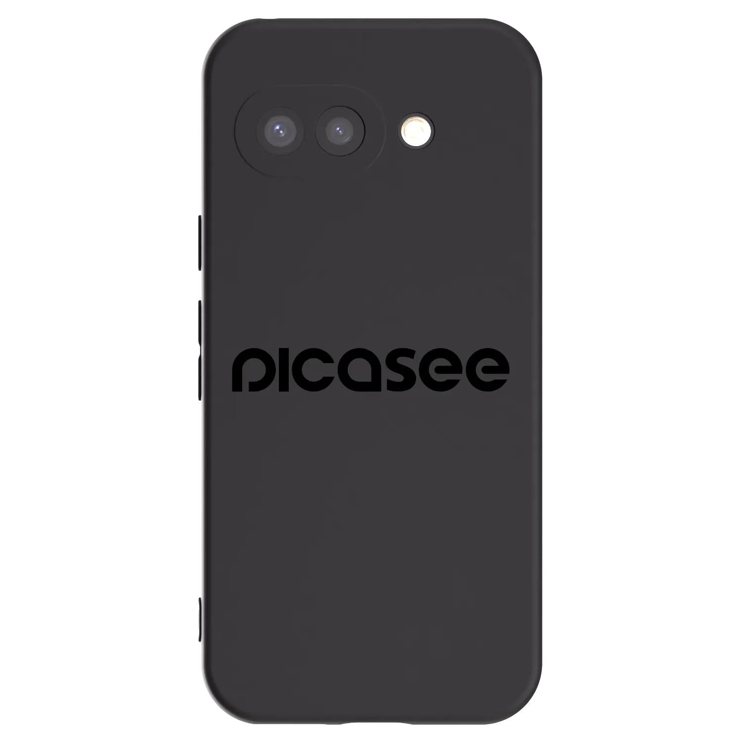 Picasee fekete szilikon tok az alábbi mobiltelefonokra Google Pixel 9a - Picasee - new logo - black