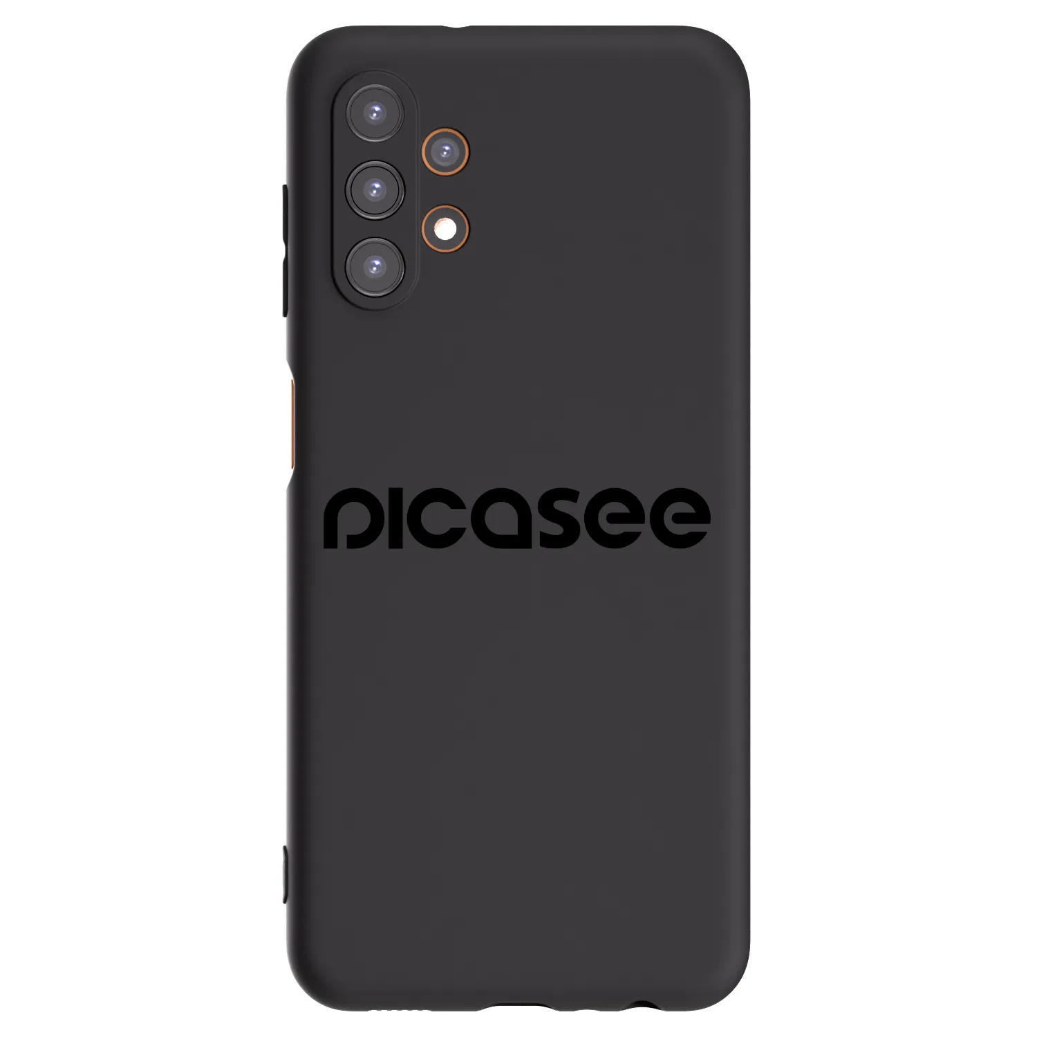 Picasee fekete szilikon tok az alábbi mobiltelefonokra Samsung Galaxy A13 5G - Picasee - new logo - black