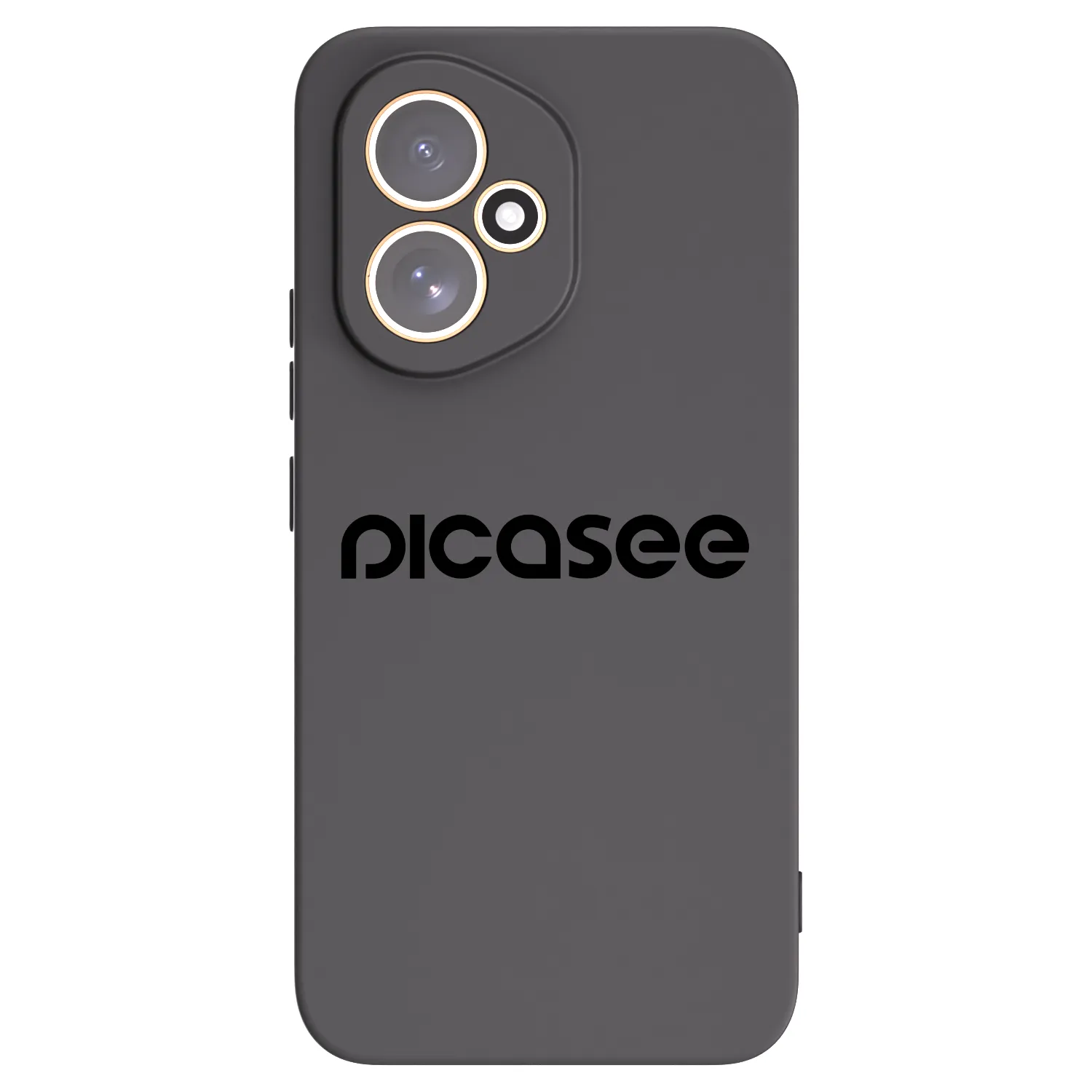 Picasee fekete szilikon tok az alábbi mobiltelefonokra Honor 400 5G - Picasee - new logo - black