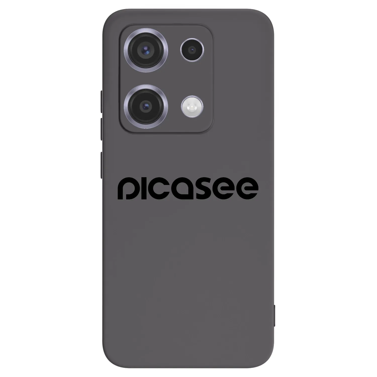 Picasee fekete szilikon tok az alábbi mobiltelefonokra Xiaomi Redmi Note 14S - Picasee - new logo - black