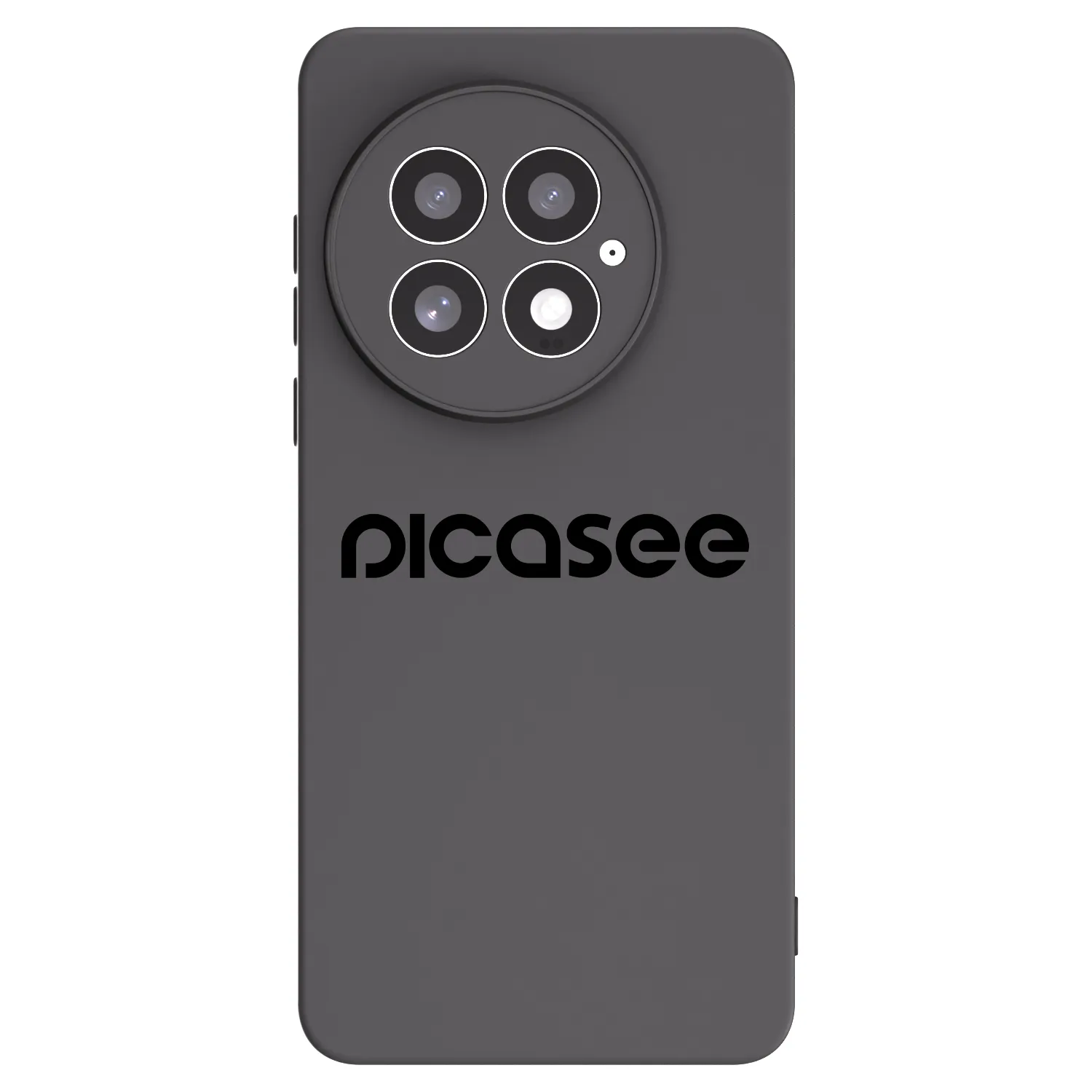 Picasee fekete szilikon tok az alábbi mobiltelefonokra OnePlus 13 5G - Picasee - new logo - black