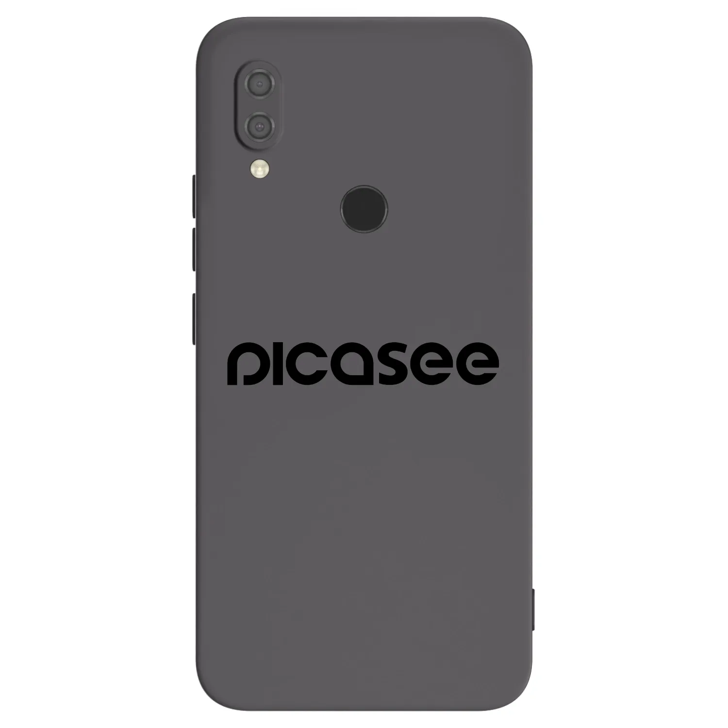Picasee fekete szilikon tok az alábbi mobiltelefonokra Xiaomi Redmi 7 - Picasee - new logo - black