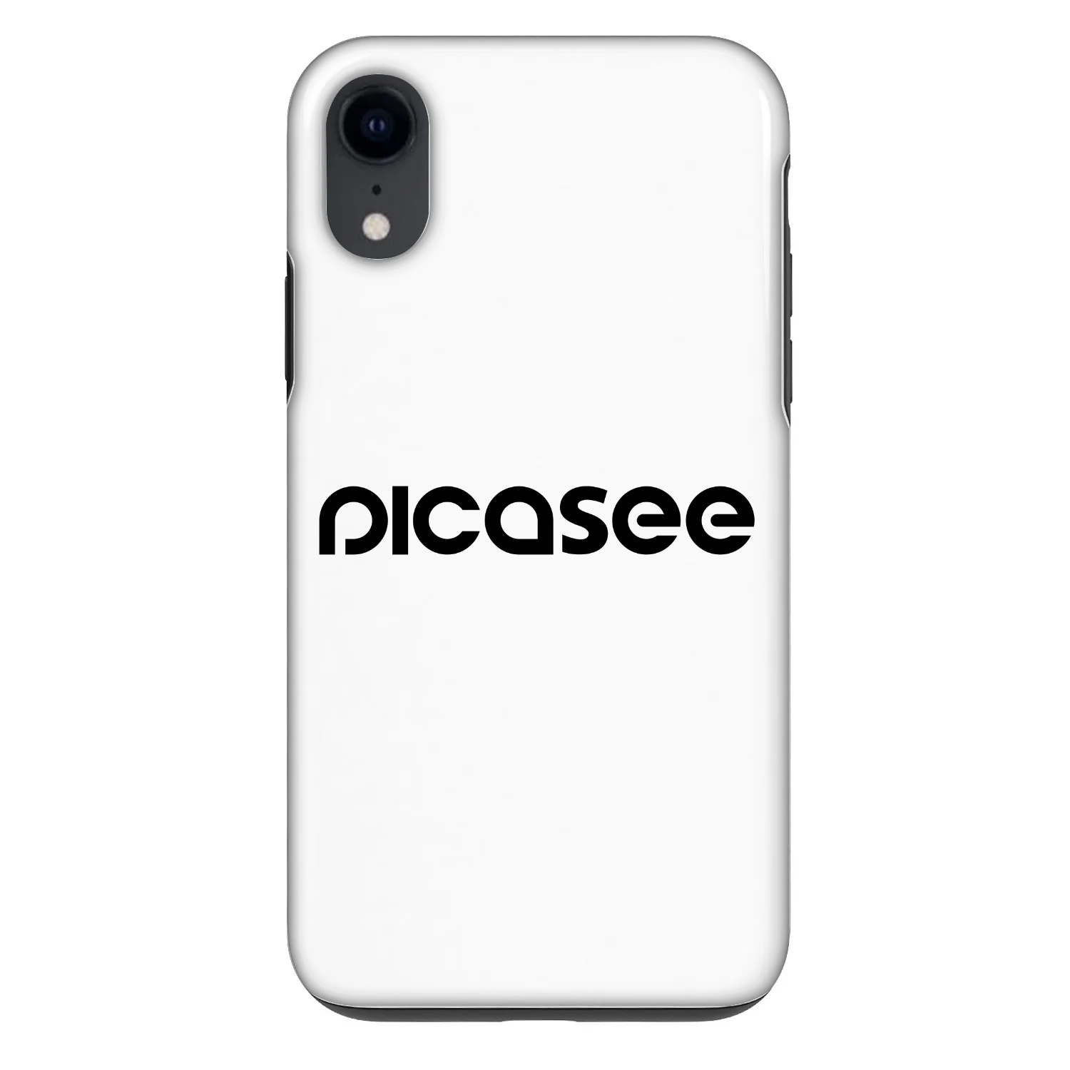 Picasee Fashion Case Apple iPhone XR - Picasee - new logo - black