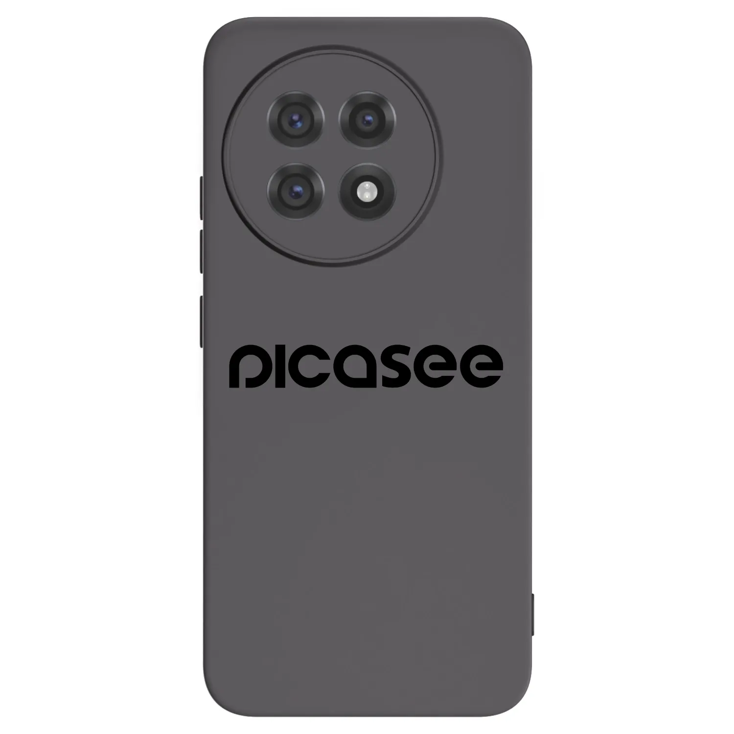 Picasee fekete szilikon tok az alábbi mobiltelefonokra OnePlus 13R 5G - Picasee - new logo - black