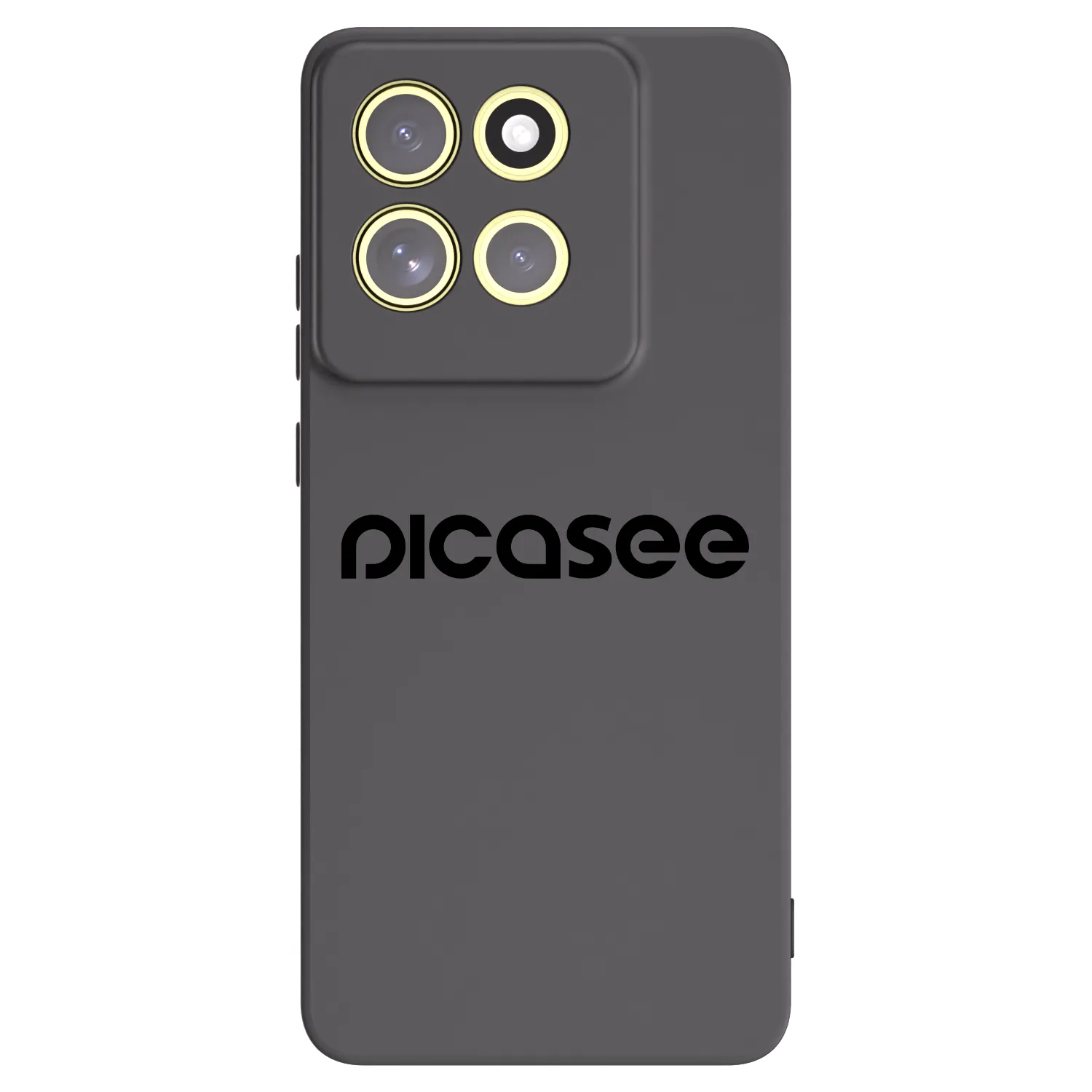 Picasee fekete szilikon tok az alábbi mobiltelefonokra Motorola Moto G86 5G - Picasee - new logo - black