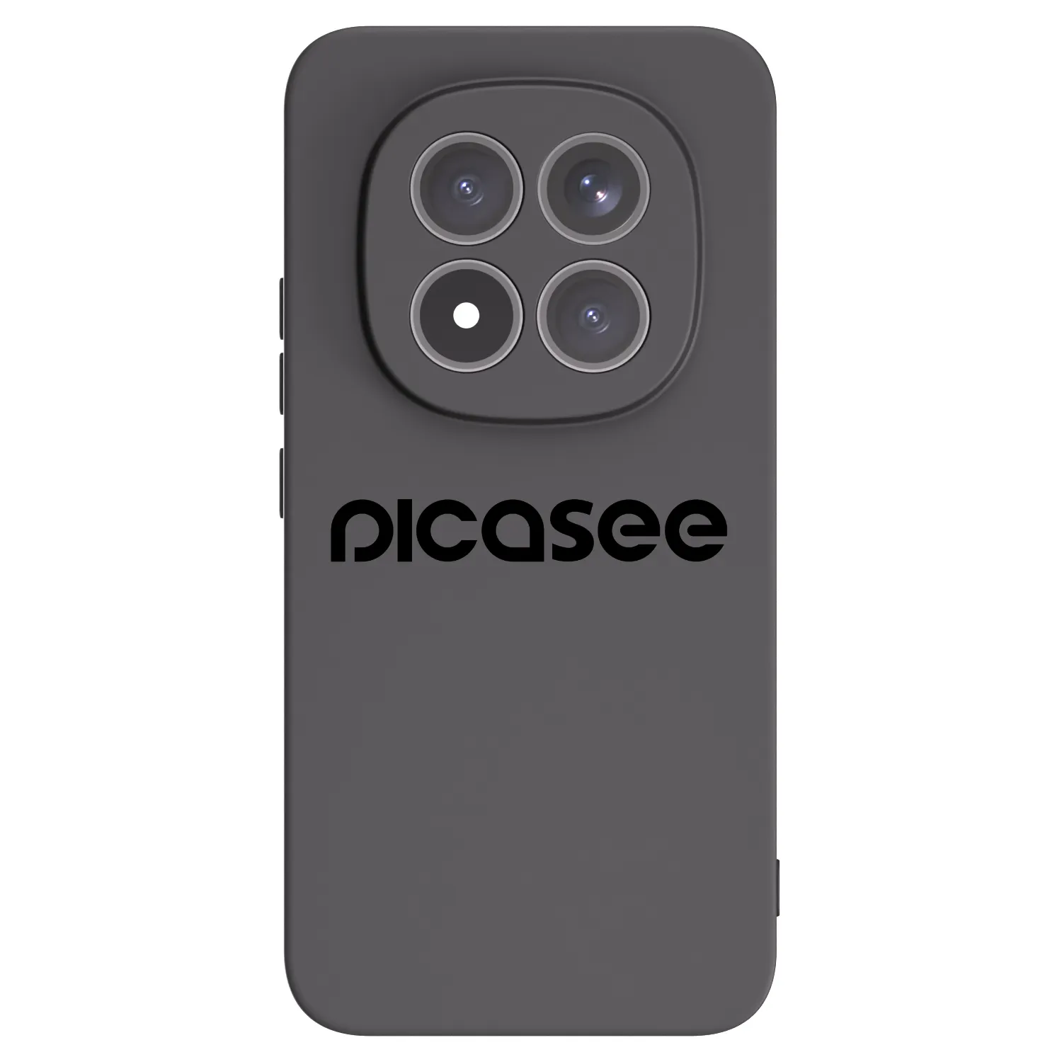 Picasee fekete szilikon tok az alábbi mobiltelefonokra Xiaomi Redmi Note 15 Pro+ - Picasee - new logo - black