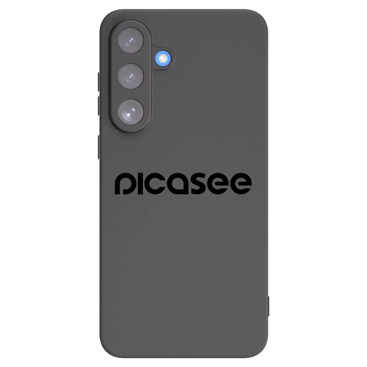 Picasee fekete szilikon tok az alábbi mobiltelefonokra Samsung Galaxy S25 FE 5G - Picasee - new logo - black