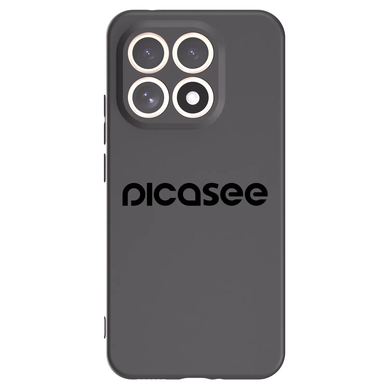 Picasee fekete szilikon tok az alábbi mobiltelefonokra Xiaomi 15T - Picasee - new logo - black