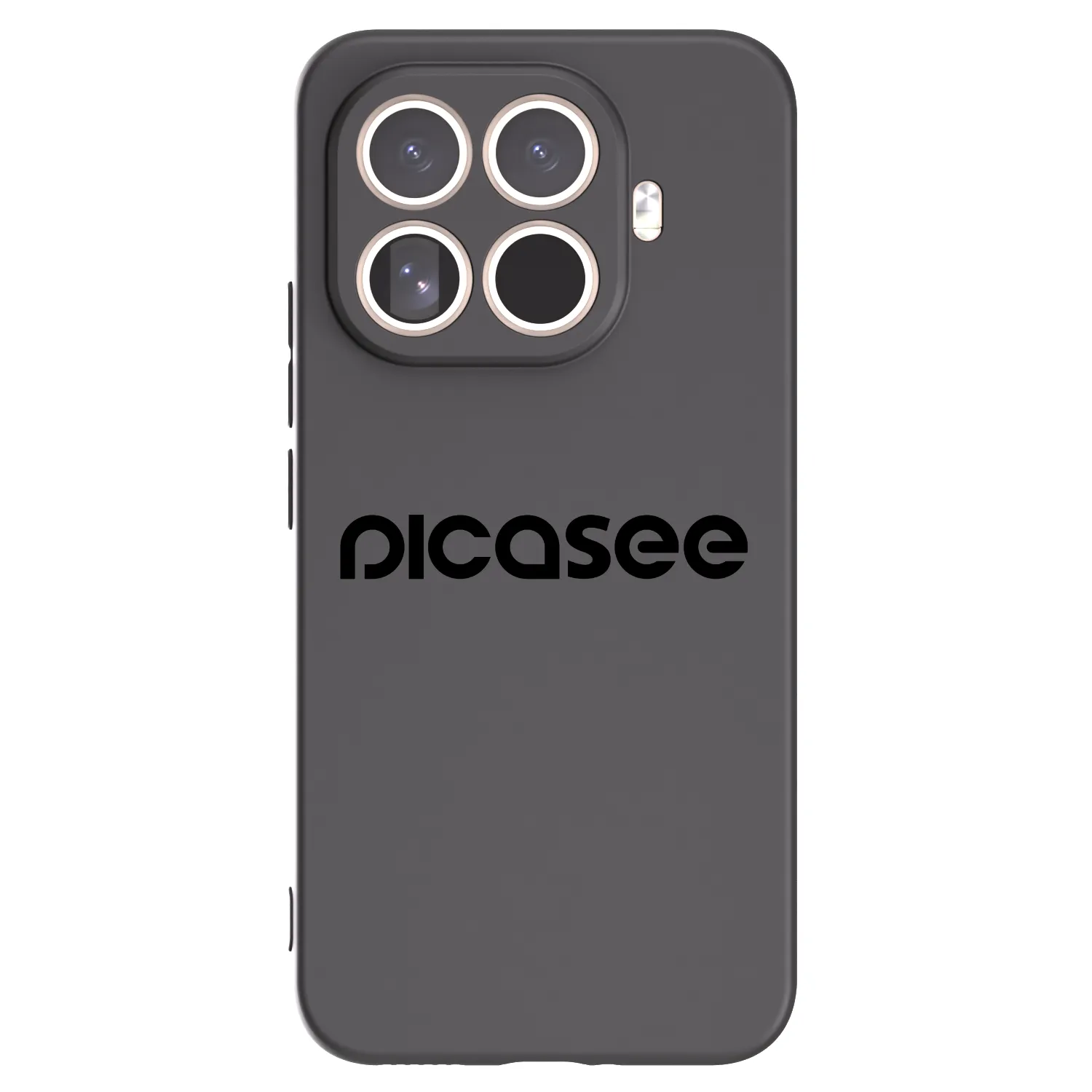 Picasee fekete szilikon tok az alábbi mobiltelefonokra Xiaomi 15T Pro - Picasee - new logo - black