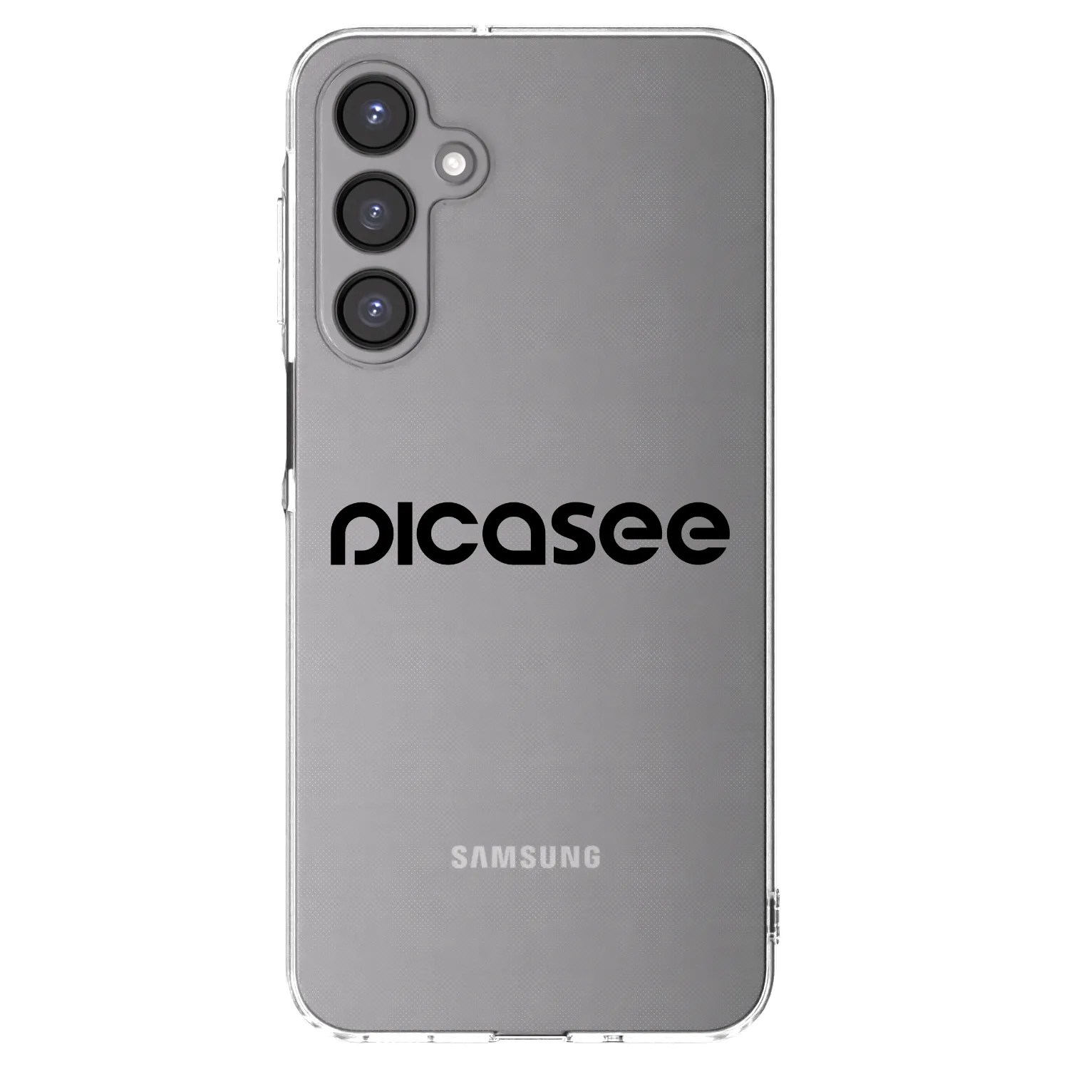 Picasee átlátszó szilikon tok az alábbi mobiltelefonokra Samsung Galaxy A16 4G - Picasee - new logo - black