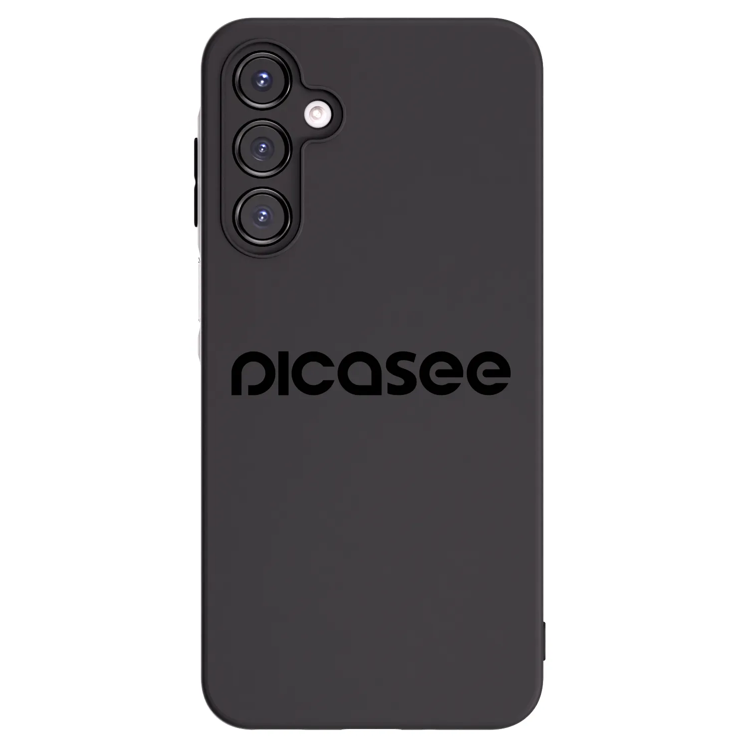 Picasee fekete szilikon tok az alábbi mobiltelefonokra Samsung Galaxy A16 4G - Picasee - new logo - black