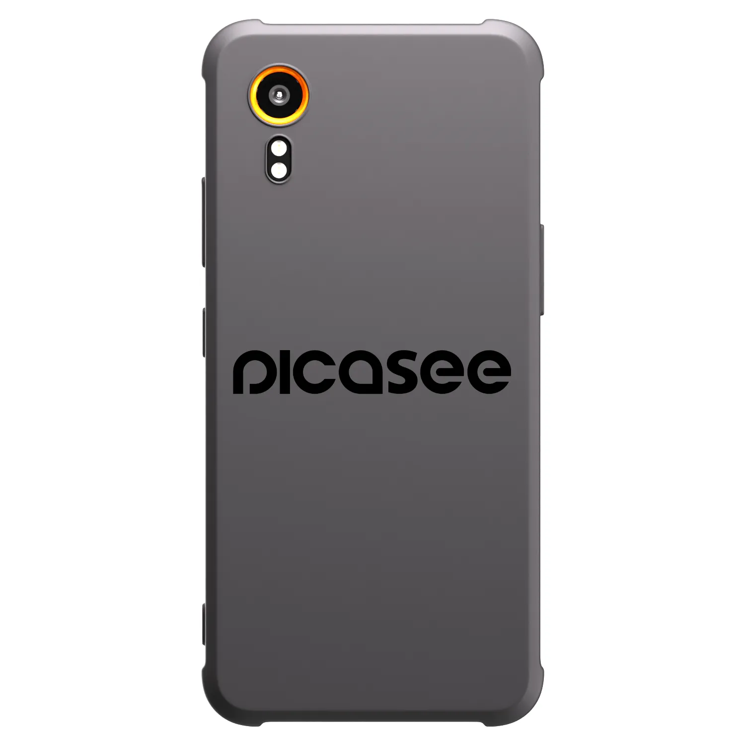 Picasee fekete szilikon tok az alábbi mobiltelefonokra Samsung Galaxy Xcover 7 - Picasee - new logo - black