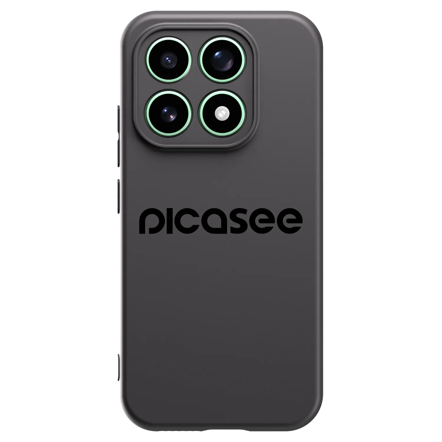 Picasee fekete szilikon tok az alábbi mobiltelefonokra Xiaomi 17 - Picasee - new logo - black
