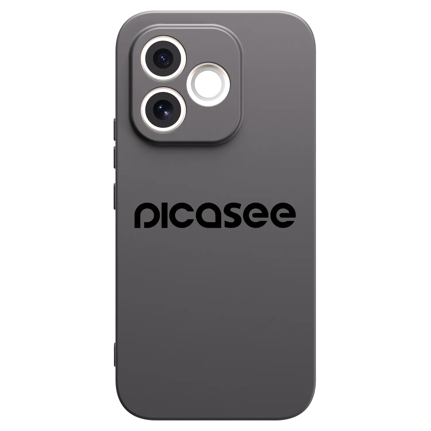 Picasee fekete szilikon tok az alábbi mobiltelefonokra Honor 600 Lite - Picasee - new logo - black
