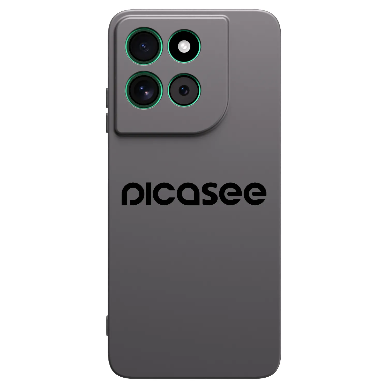 Picasee fekete szilikon tok az alábbi mobiltelefonokra Motorola Moto G57 Power - Picasee - new logo - black