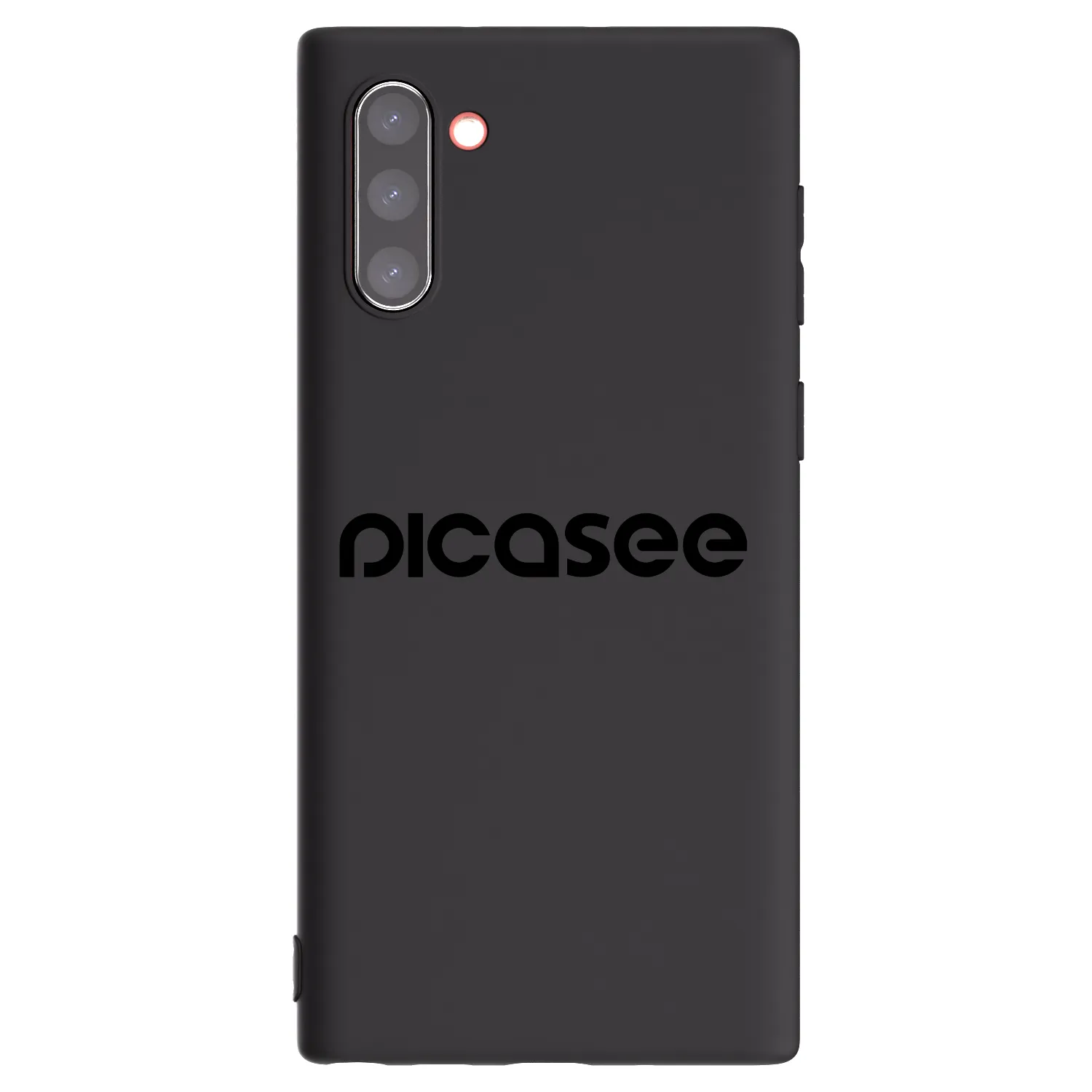 Picasee fekete szilikon tok az alábbi mobiltelefonokra Samsung Galaxy Note 10 N970F - Picasee - new logo - black