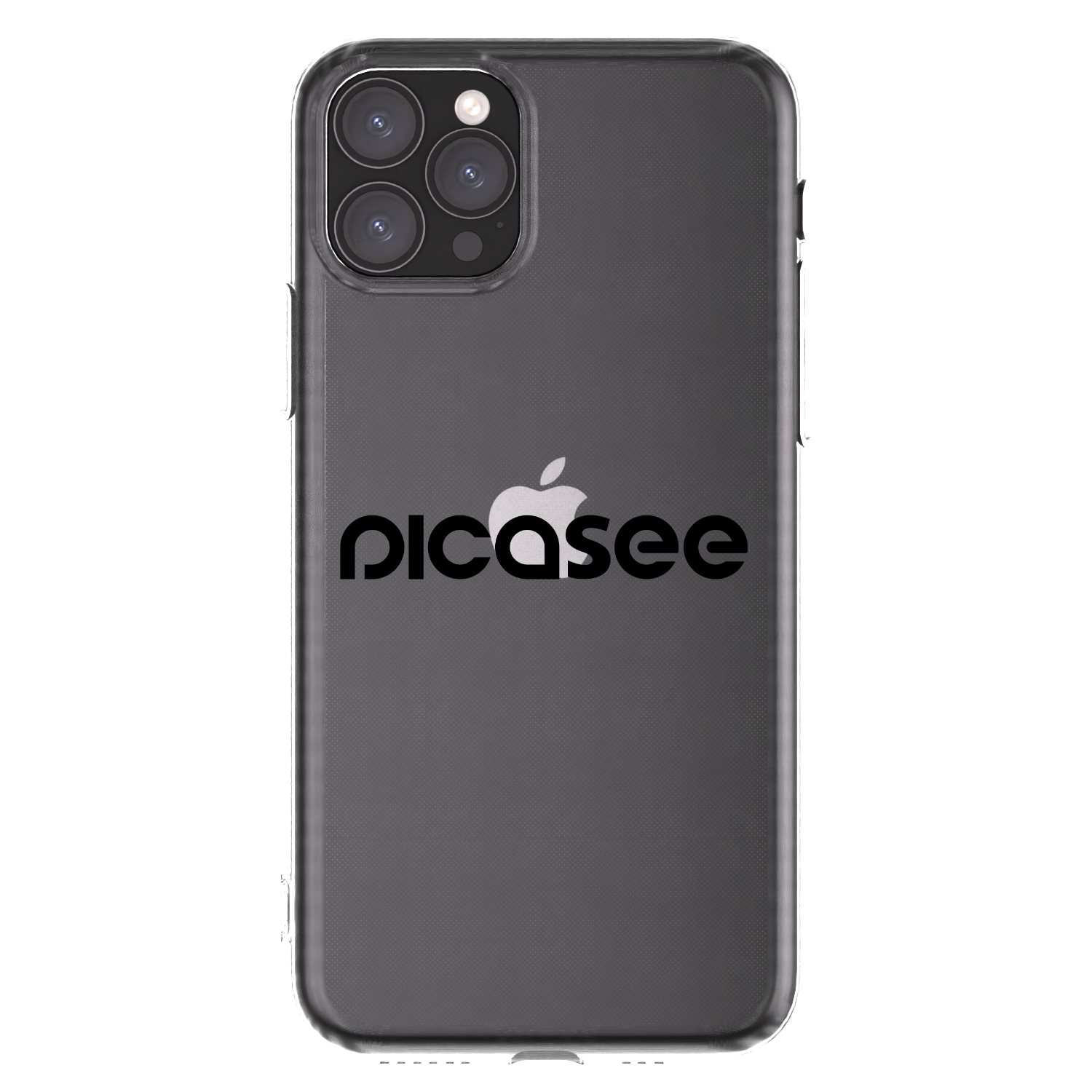 Picasee átlátszó szilikon tok az alábbi mobiltelefonokra Apple iPhone 11 Pro - Picasee - new logo - black