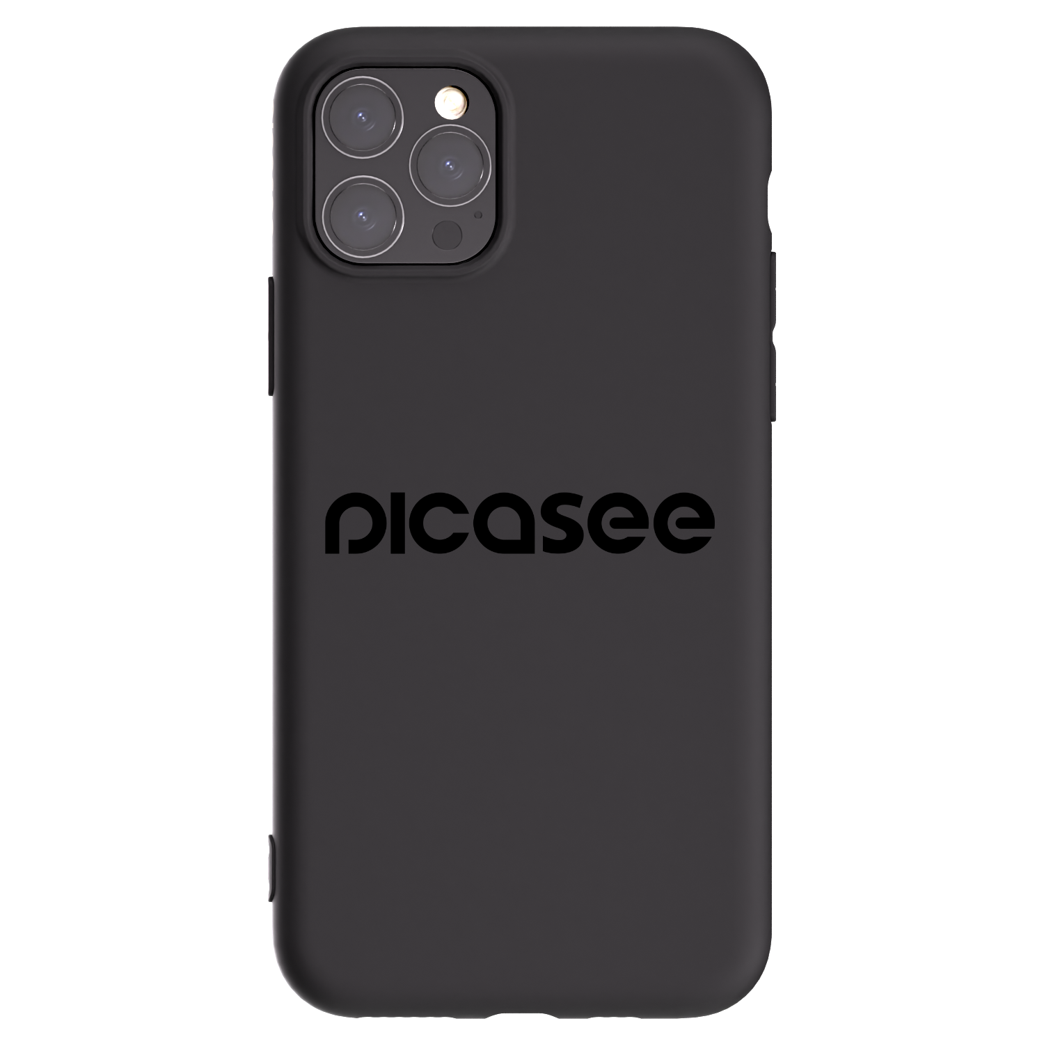 Picasee fekete szilikon tok az alábbi mobiltelefonokra Apple iPhone 11 Pro - Picasee - new logo - black