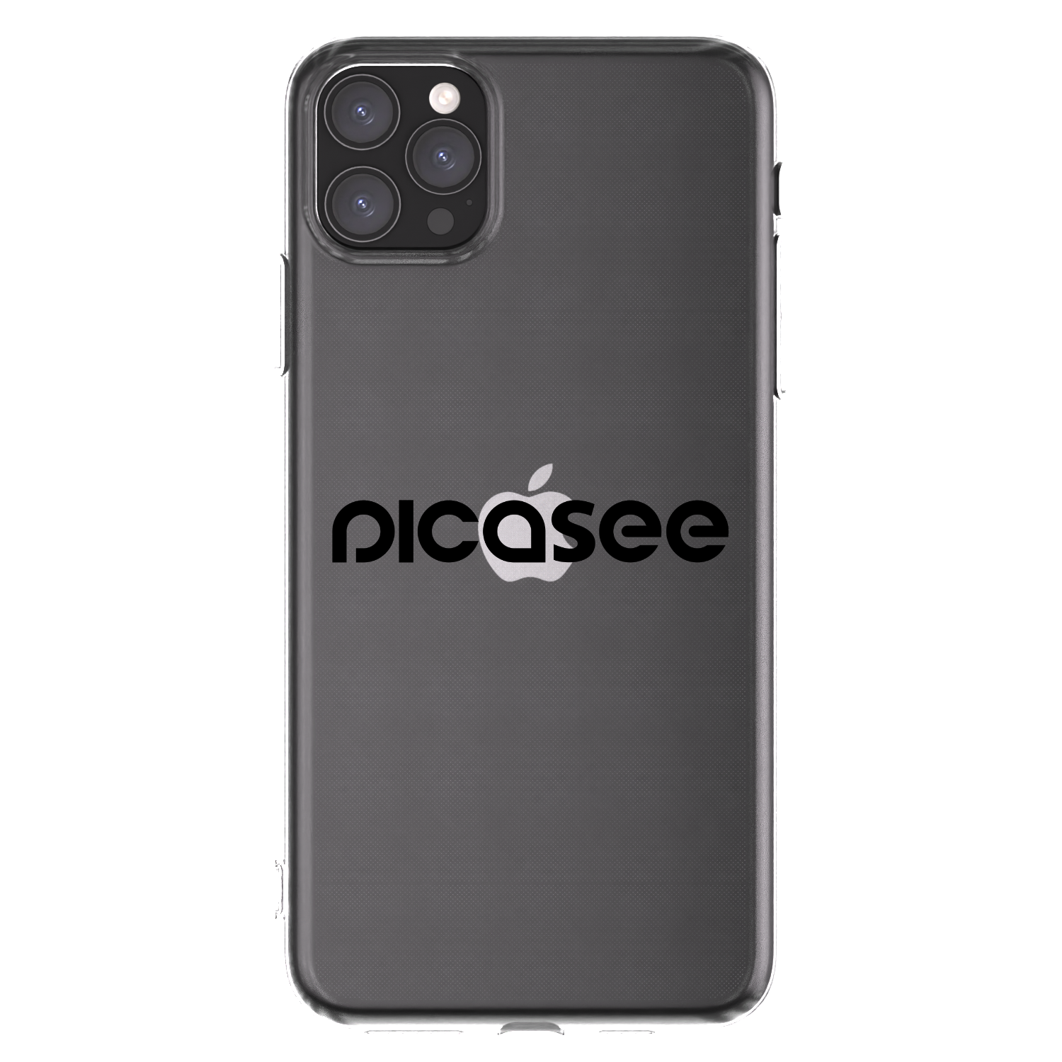 Picasee átlátszó szilikon tok az alábbi mobiltelefonokra Apple iPhone 11 Pro Max - Picasee - new logo - black