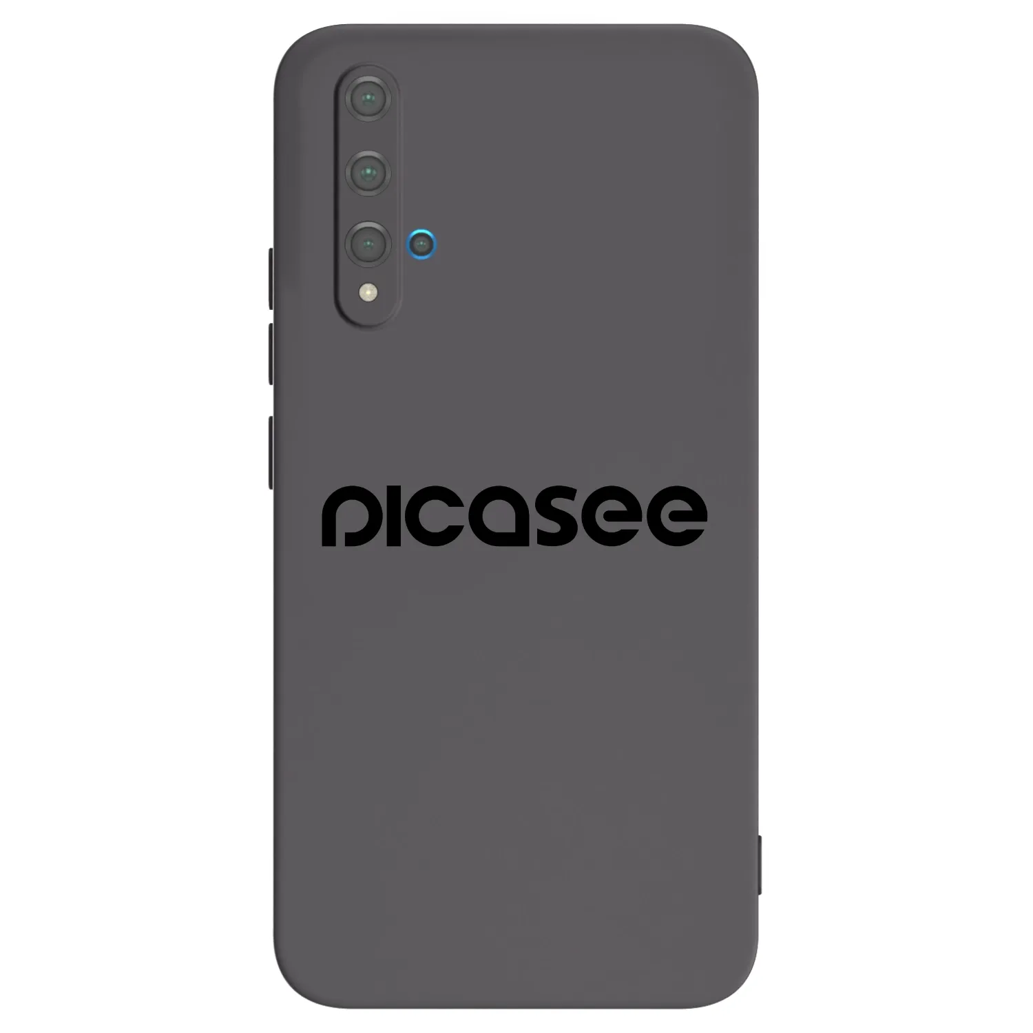 Picasee fekete szilikon tok az alábbi mobiltelefonokra Huawei Nova 5T - Picasee - new logo - black