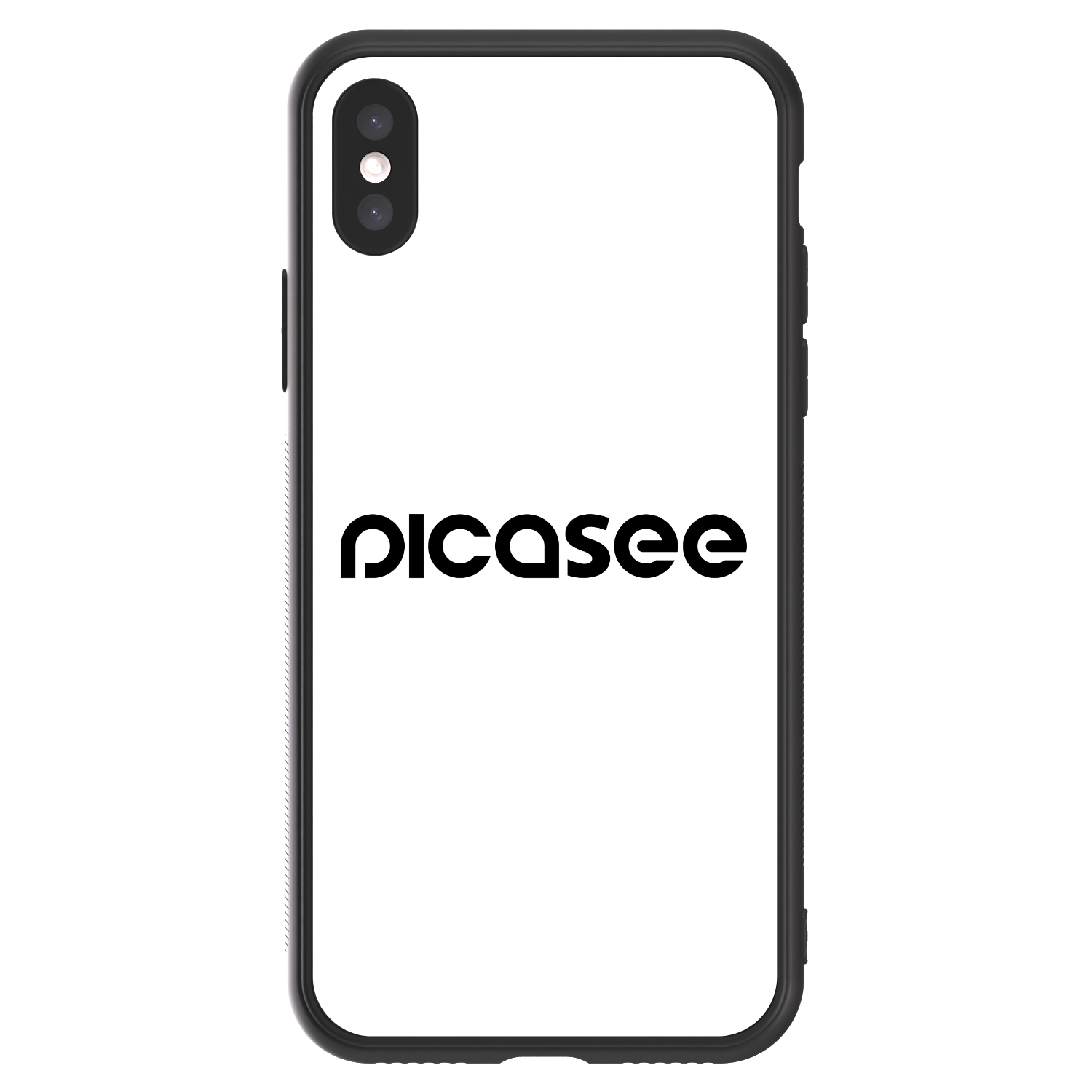 Picasee ULTIMATE CASE Apple iPhone X/XS - készülékre - Picasee - new logo - black