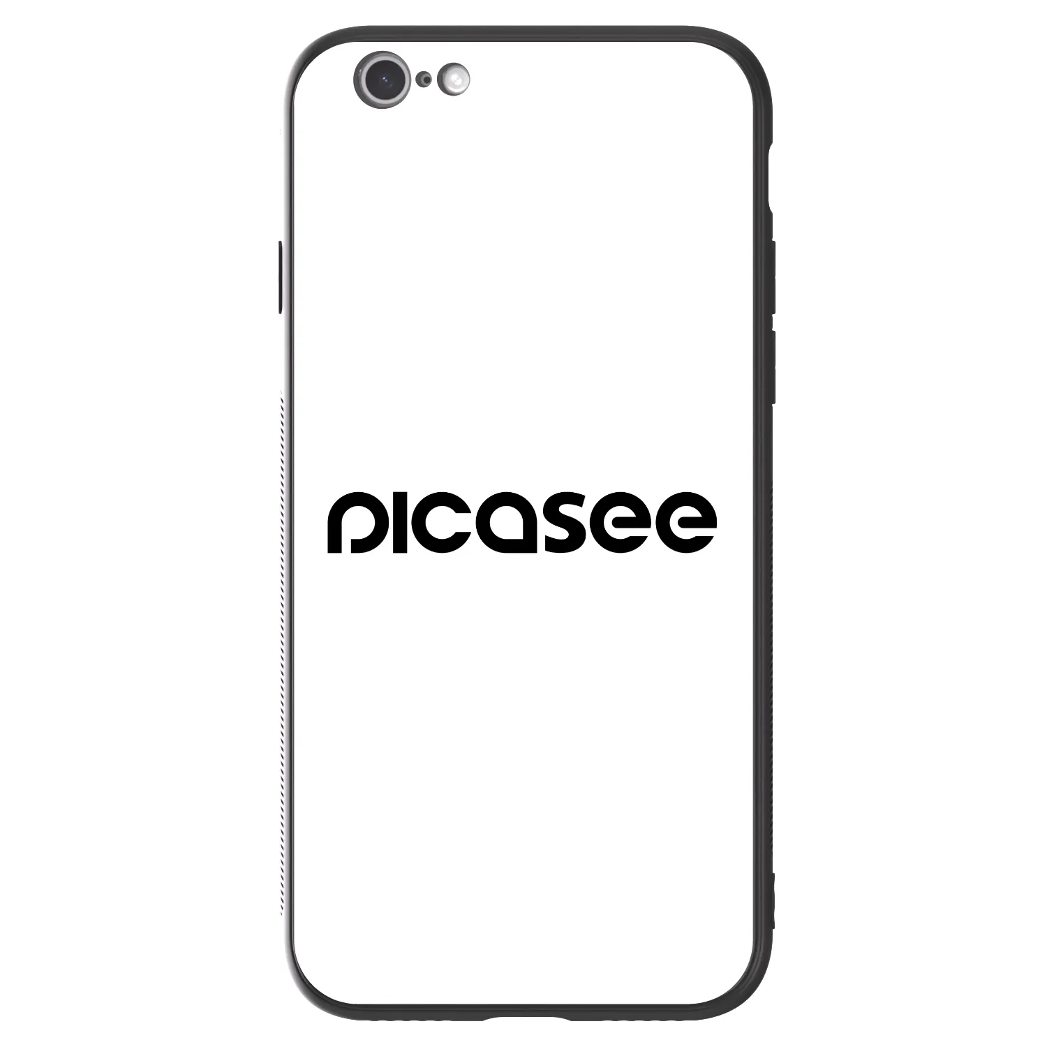 Picasee ULTIMATE CASE Apple iPhone 6/6S - készülékre - Picasee - new logo - black