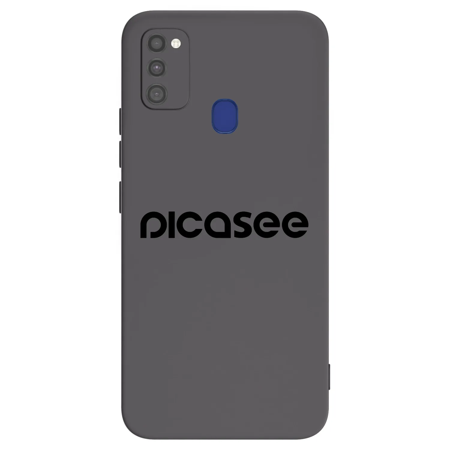 Picasee fekete szilikon tok az alábbi mobiltelefonokra Samsung Galaxy M21 M215F - Picasee - new logo - black