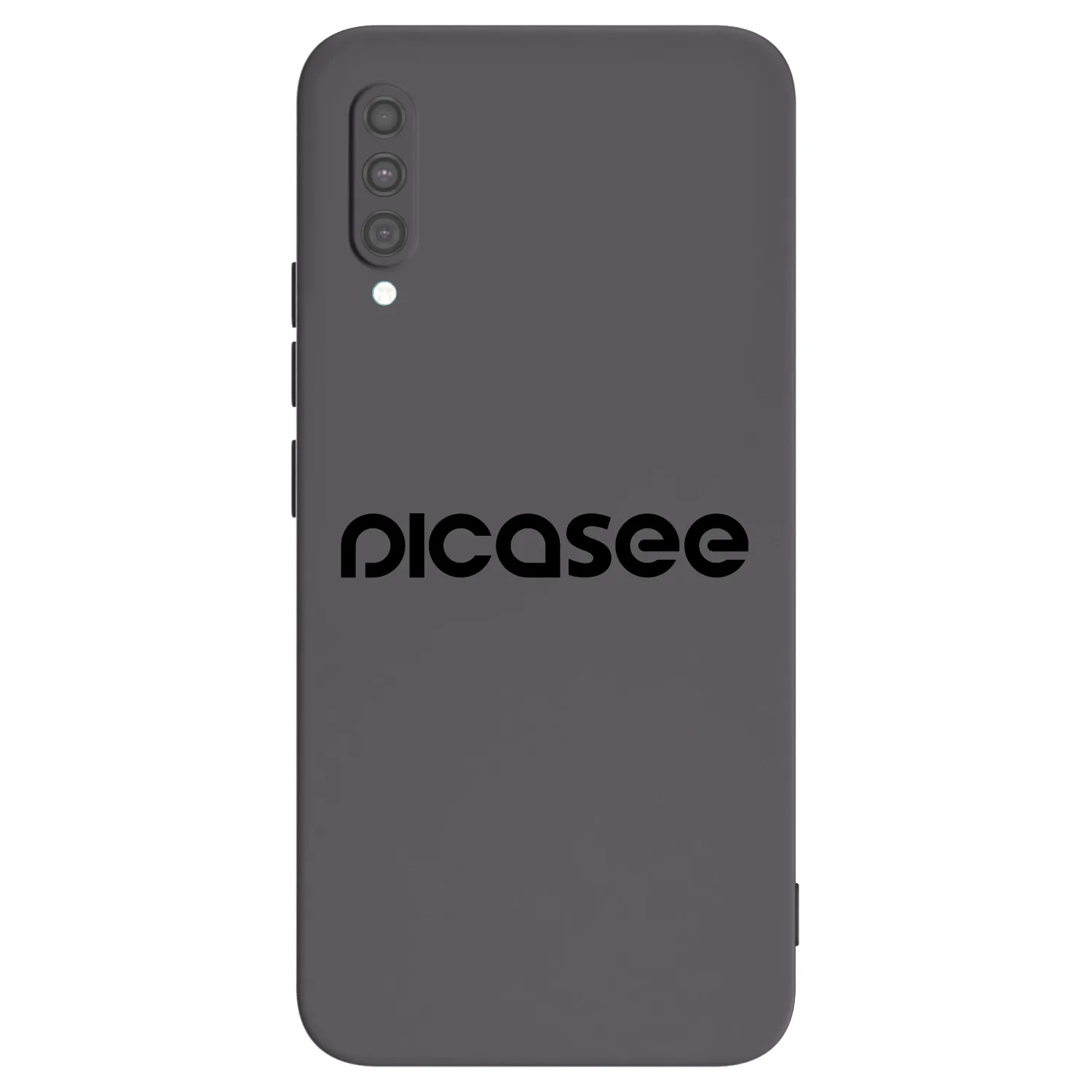 Picasee fekete szilikon tok az alábbi mobiltelefonokra Samsung Galaxy A30s A307F - Picasee - new logo - black