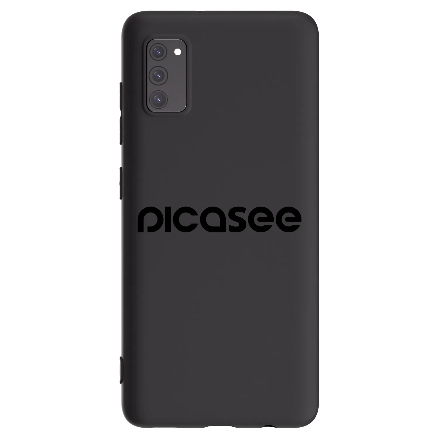 Picasee fekete szilikon tok az alábbi mobiltelefonokra Samsung Galaxy A41 A415F - Picasee - new logo - black