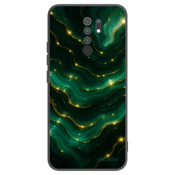 Picasee fekete szilikon tok az alábbi mobiltelefonokra Xiaomi Redmi 9 - Emerald