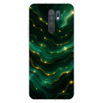 Picasee átlátszó szilikon tok az alábbi mobiltelefonokra Xiaomi Redmi 9 - Emerald