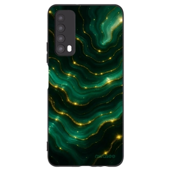 Picasee fekete szilikon tok az alábbi mobiltelefonokra Huawei P Smart 2021 - Emerald