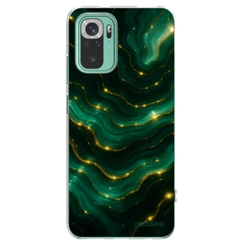 Picasee átlátszó szilikon tok az alábbi mobiltelefonokra Xiaomi Redmi Note 10 Pro - Emerald