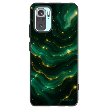 Picasee fekete szilikon tok az alábbi mobiltelefonokra Xiaomi Redmi Note 10 Pro - Emerald