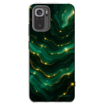 Picasee átlátszó szilikon tok az alábbi mobiltelefonokra Xiaomi Redmi Note 10S - Emerald