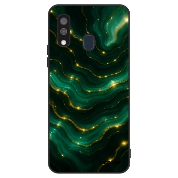 Szilikon tok erre a típusra Samsung Galaxy A40 A405F - Emerald