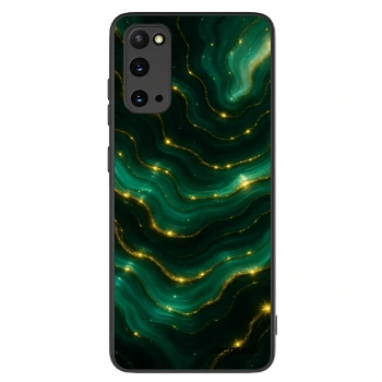Szilikon tok erre a típusra Samsung Galaxy S20 G980F - Emerald