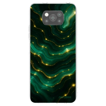 Picasee fekete szilikon tok az alábbi mobiltelefonokra Xiaomi Poco X3 Pro - Emerald
