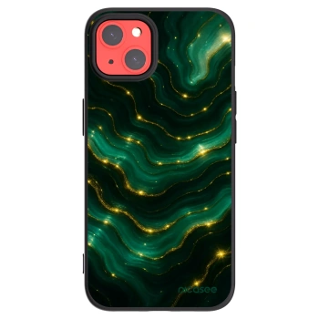 Picasee fekete szilikon tok az alábbi mobiltelefonokra Apple iPhone 13 - Emerald