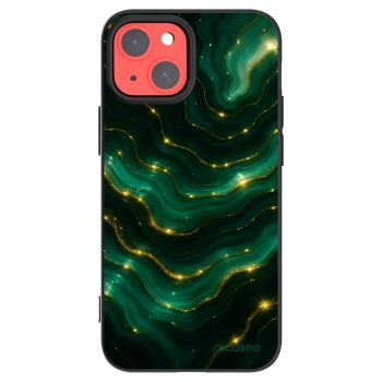 Picasee fekete szilikon tok az alábbi mobiltelefonokra Apple iPhone 13 mini - Emerald