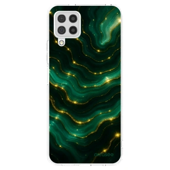 Picasee átlátszó szilikon tok az alábbi mobiltelefonokra Samsung Galaxy A22 A225F 4G - Emerald