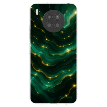 Picasee átlátszó szilikon tok az alábbi mobiltelefonokra Huawei Nova 8i - Emerald