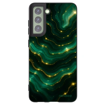 Picasee fekete szilikon tok az alábbi mobiltelefonokra Samsung Galaxy S21 FE 5G - Emerald