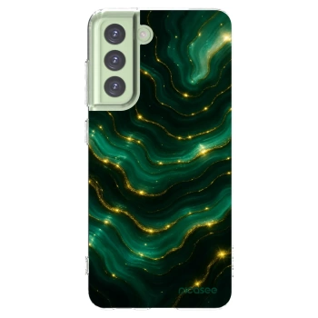 Picasee átlátszó szilikon tok az alábbi mobiltelefonokra Samsung Galaxy S21 FE 5G - Emerald