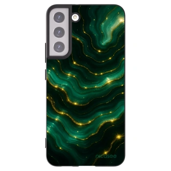 Picasee fekete szilikon tok az alábbi mobiltelefonokra Samsung Galaxy S22+ 5G - Emerald