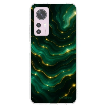 Picasee átlátszó szilikon tok az alábbi mobiltelefonokra Xiaomi 12 - Emerald