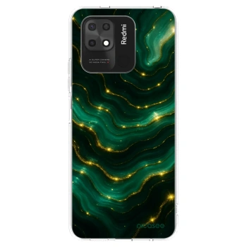 Picasee átlátszó szilikon tok az alábbi mobiltelefonokra Xiaomi Redmi 10C - Emerald