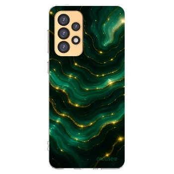 Picasee átlátszó szilikon tok az alábbi mobiltelefonokra Samsung Galaxy A33 5G A336 - Emerald