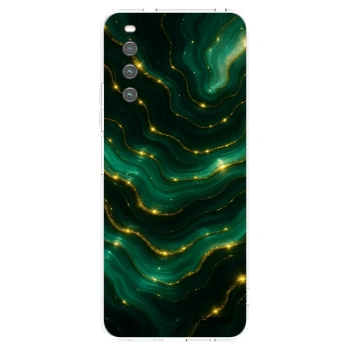 Picasee átlátszó szilikon tok az alábbi mobiltelefonokra Sony Xperia 10 IV 5G - Emerald